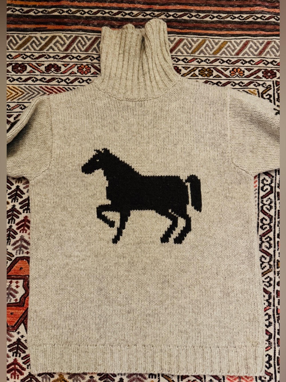 Ralph Lauren Vintage Equestrian Sweater - Picture 2 of 7
